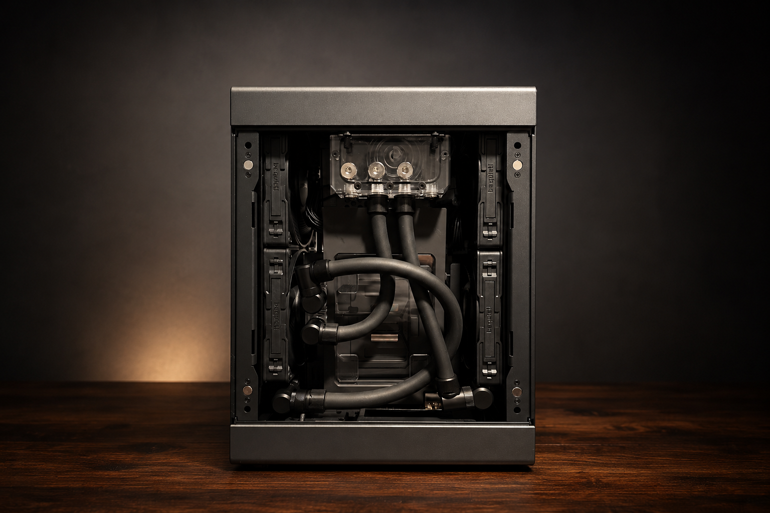 Custom water cooled PC build